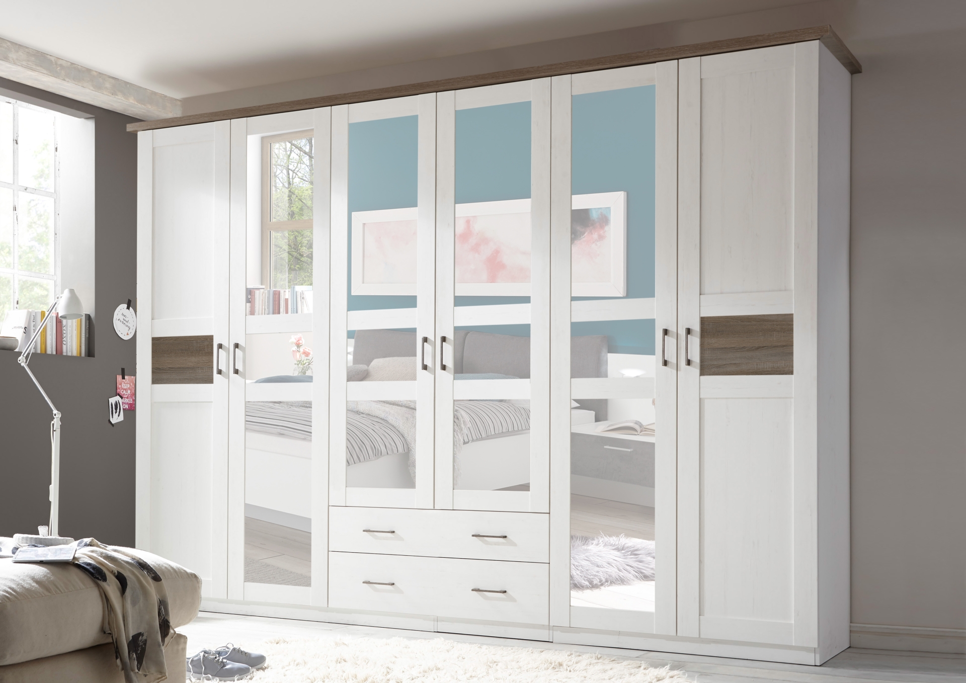 Kleiderschrank Danny 286cm